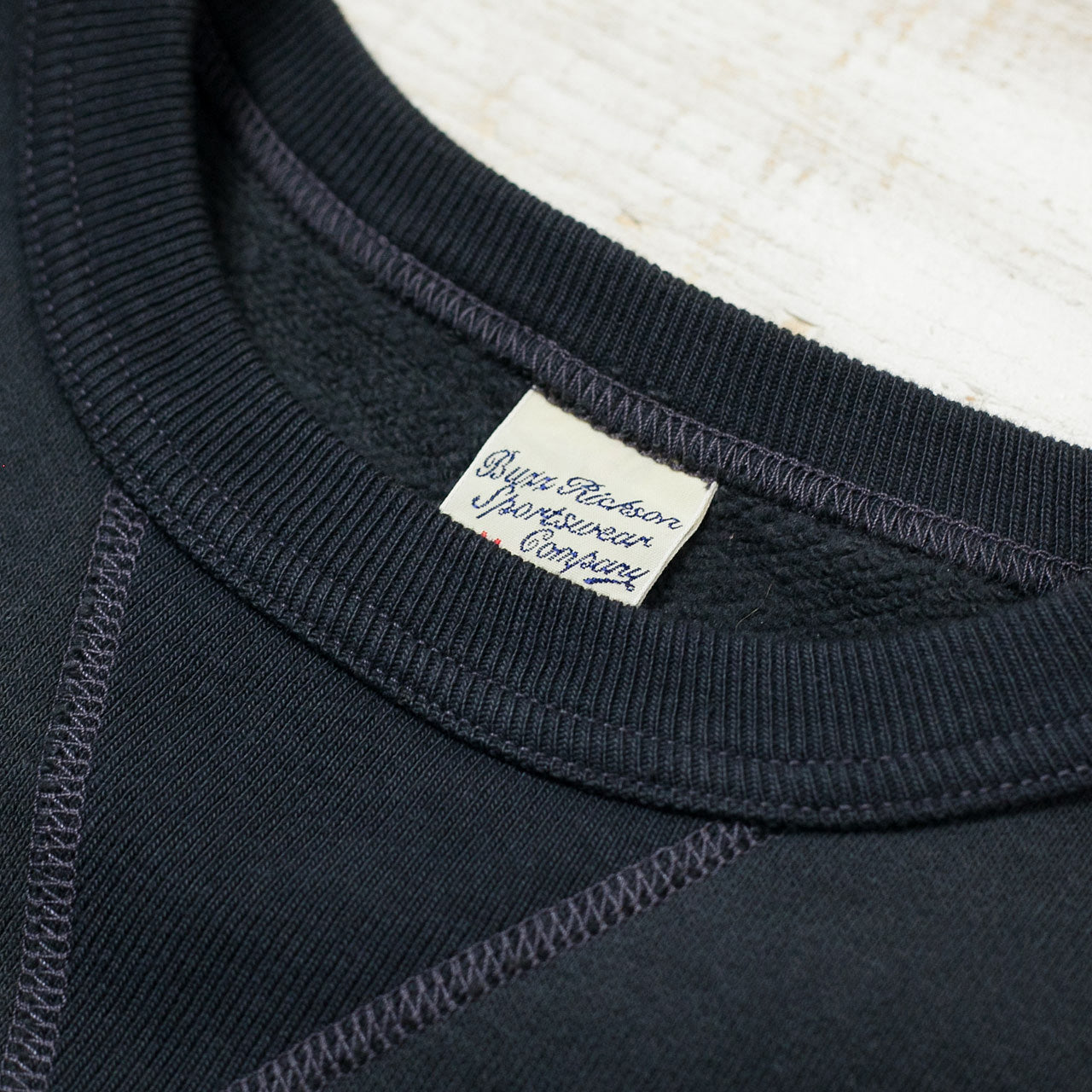 BR65622 Set-In Crew Sweat Schwarz