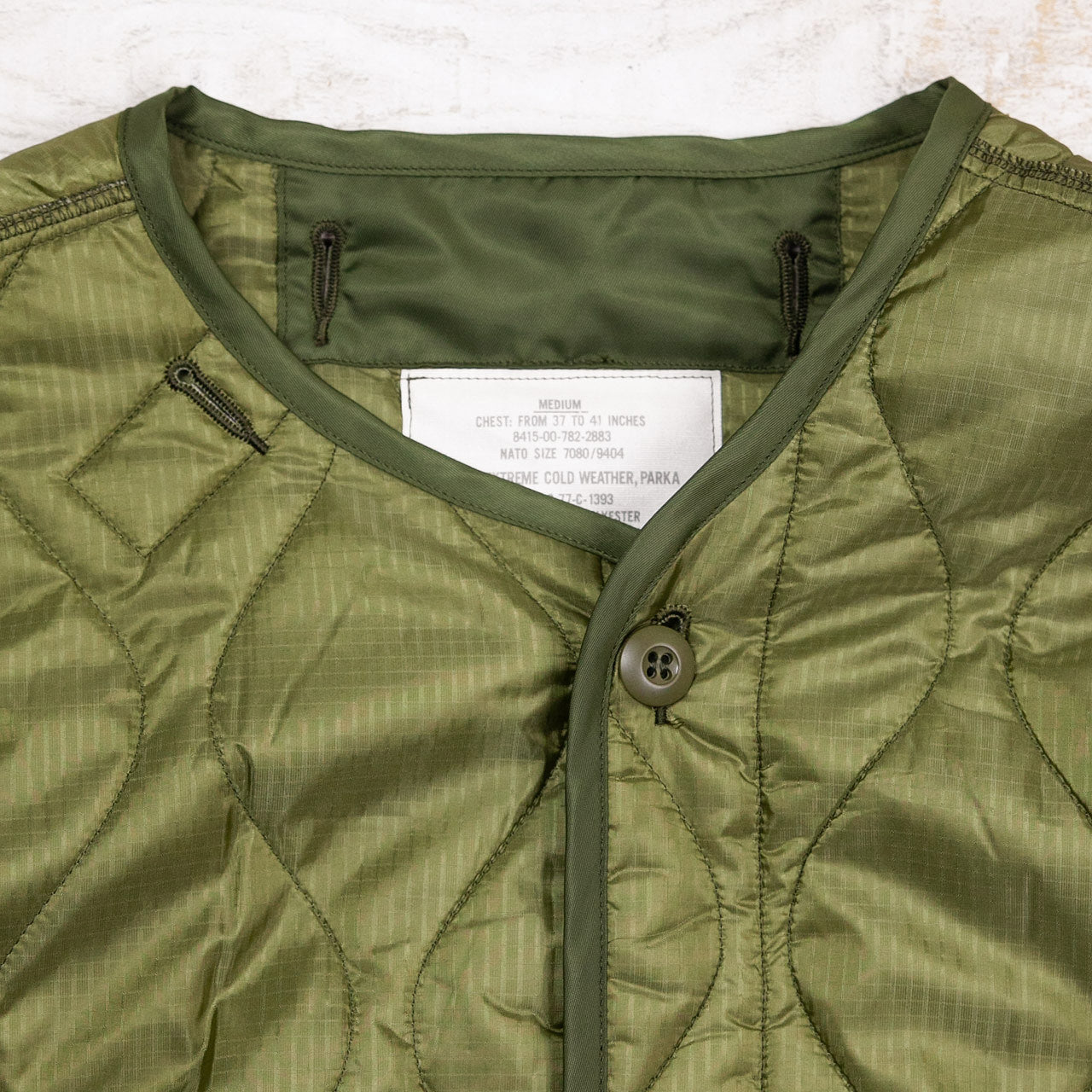 BR15335 Liner, Extreme Cold Weather, Parka Oliv