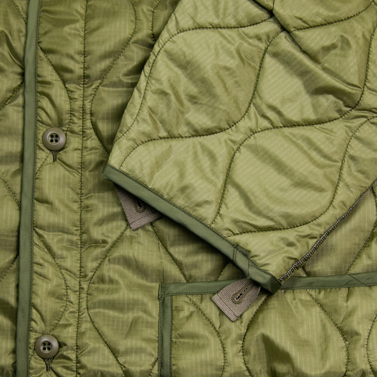 Buzz Rickson's BR15335 Liner, Extreme Cold Weather, Parka Olive