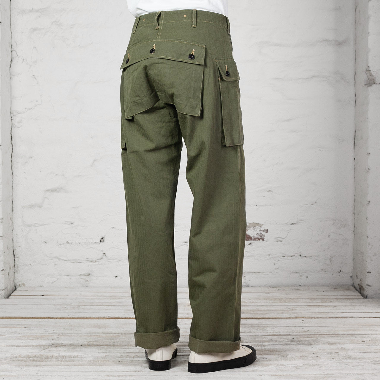 Buzz Rickson's BR42340 USMC HBT Pants P44