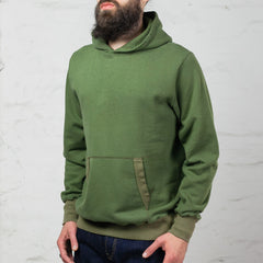 Set-In Sweat Parka Olive