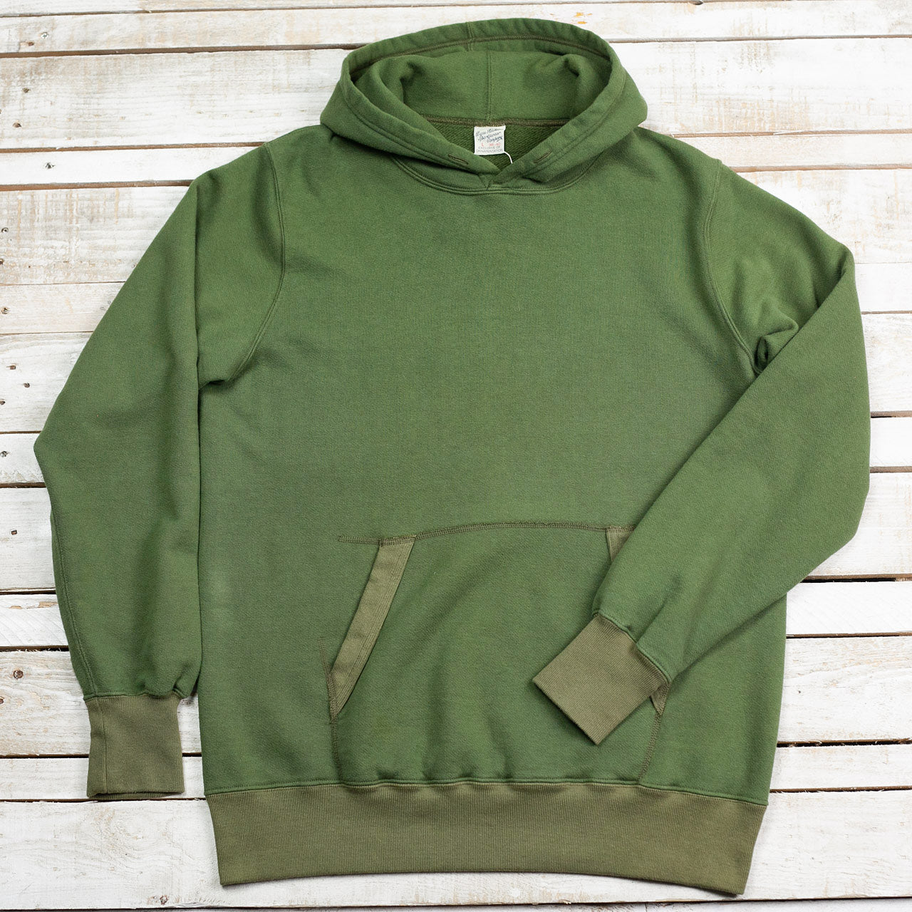 BR68914 Set-In Sweat Parka Oliv