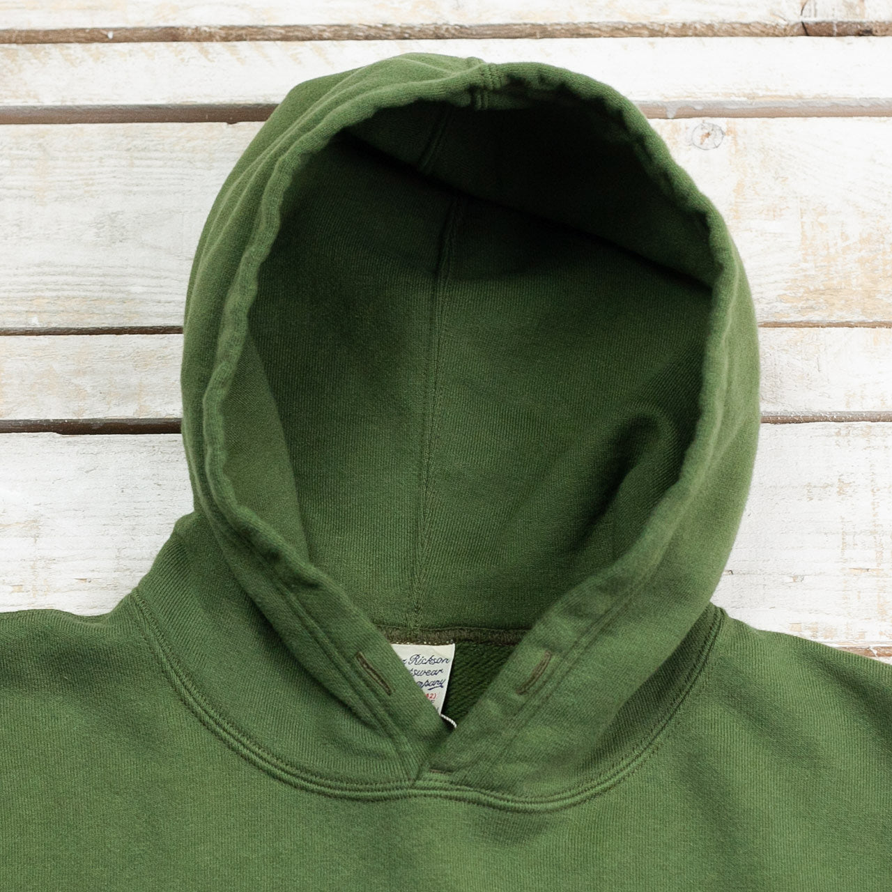 BR68914 Set-In Sweat Parka Oliv