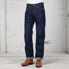 WWII Blue Denim Waist Overalls Indigo