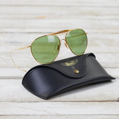 Aviator Flying Sunglasses Gold