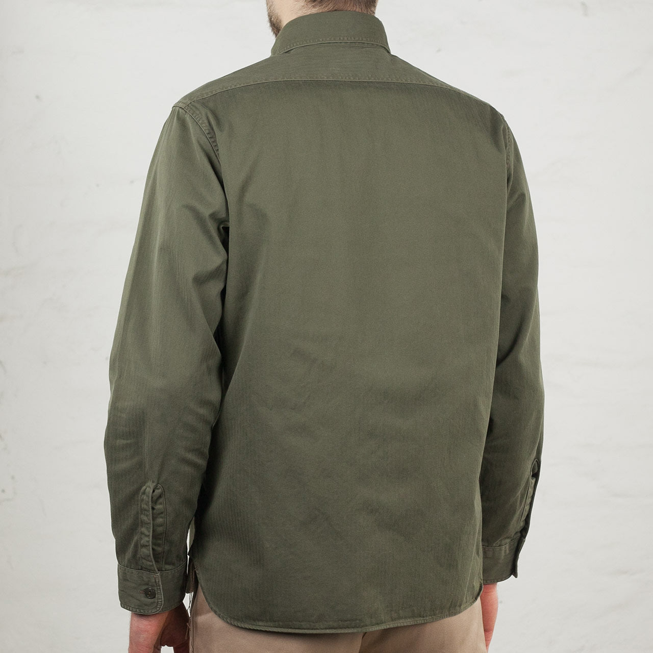 Buzz Rickson's HBT Work Shirt Olive