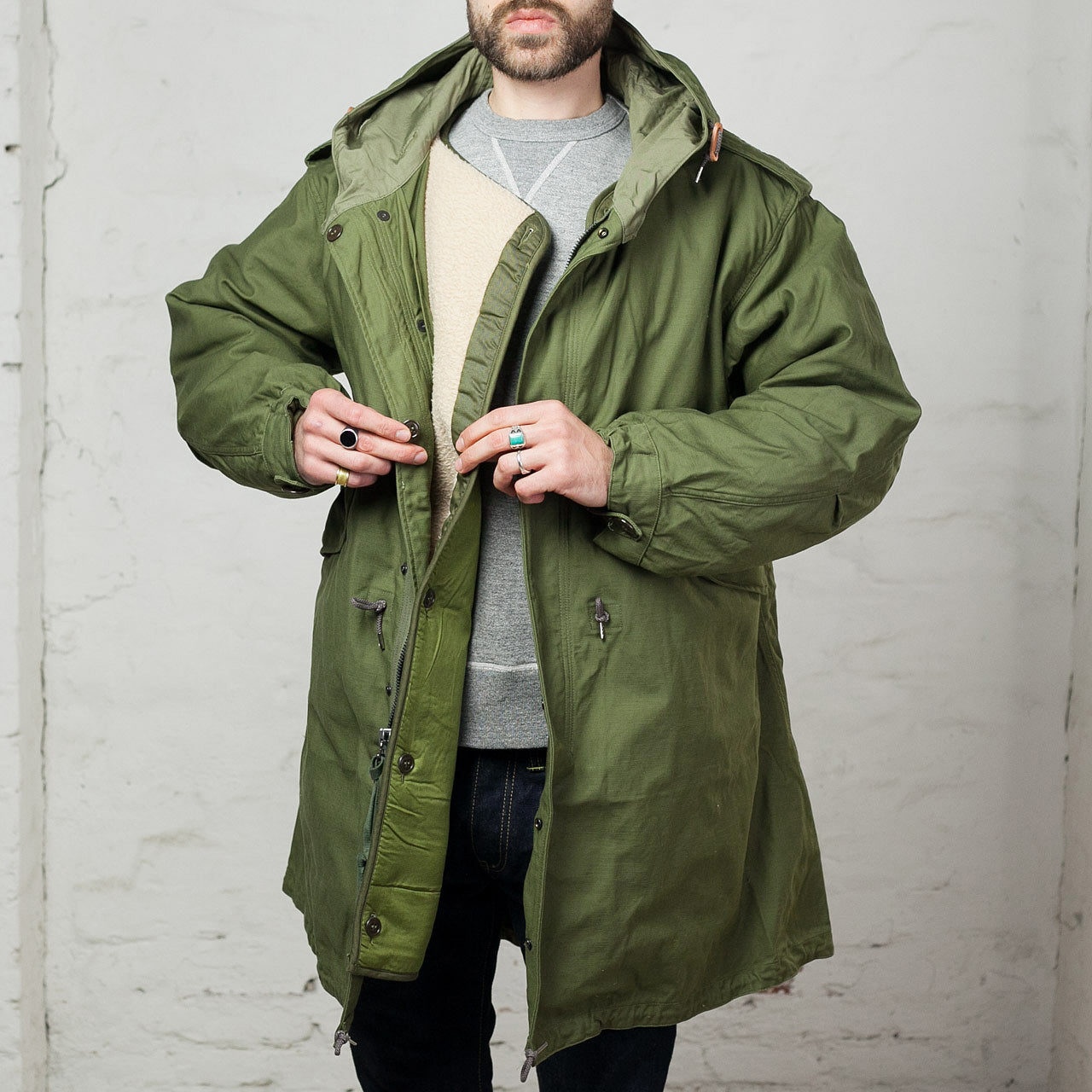 Us navy parka liner clearance