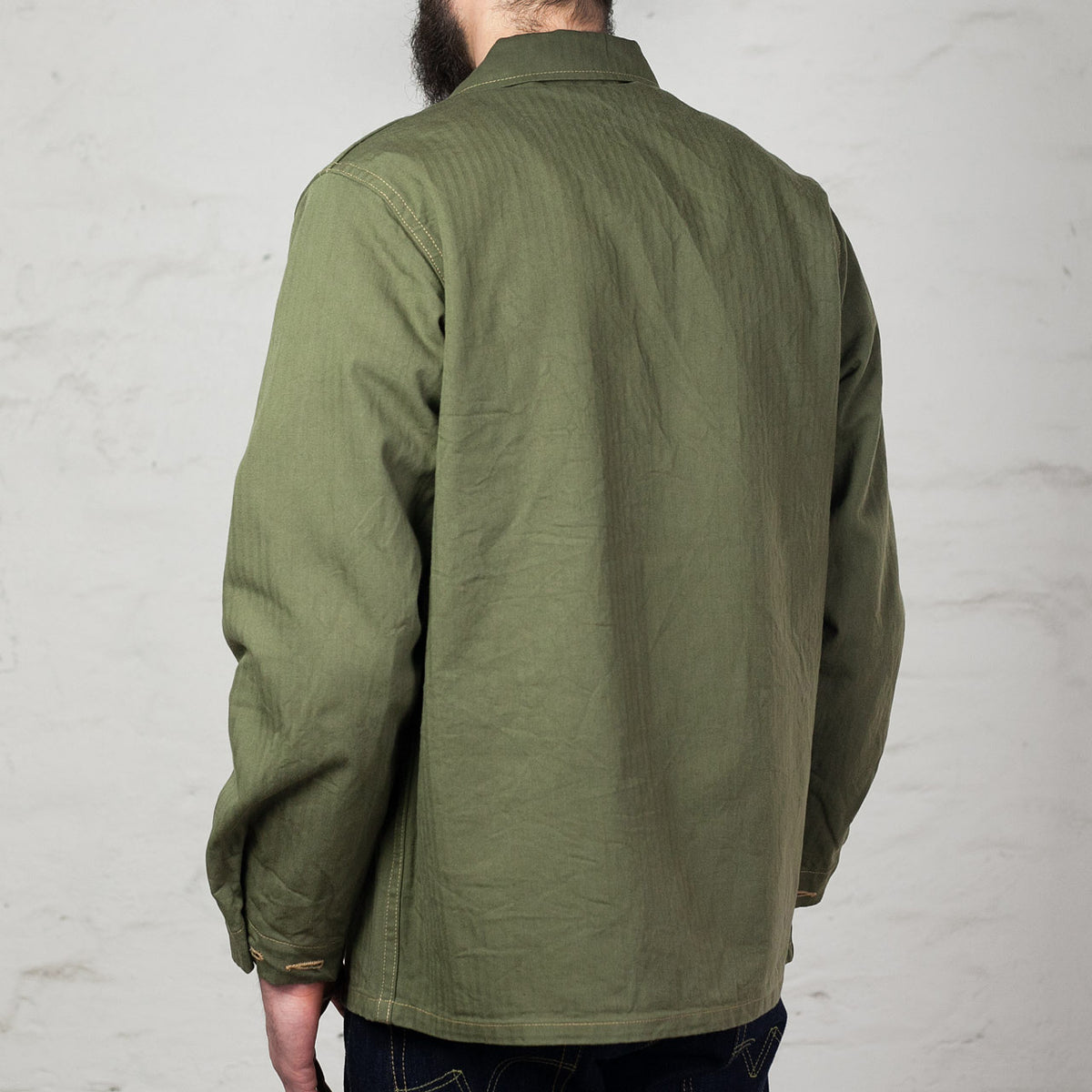 BR15123 USMC M-1944 HBT Utility Jacket