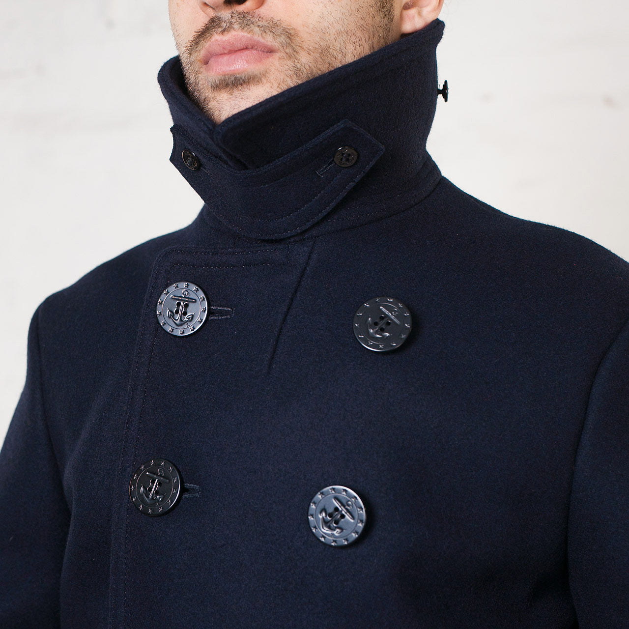 BR11554 US Navy Pea-Coat Navy