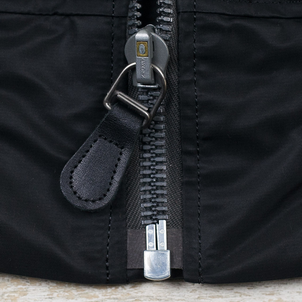 William Gibson BR14965 MA-1 Jacket Slender Long Black