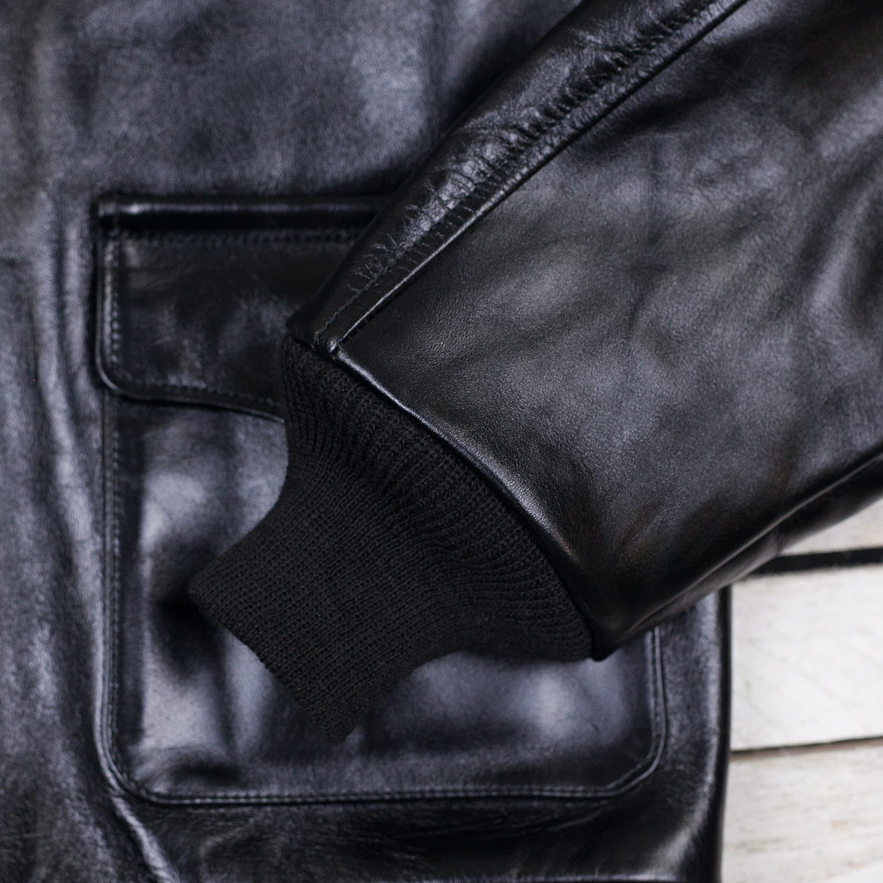 William Gibson A-2 Jacket Schwarz