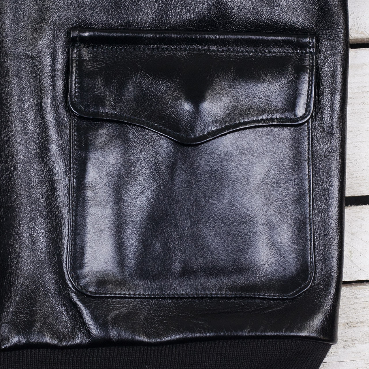 William Gibson A-2 Jacket Schwarz