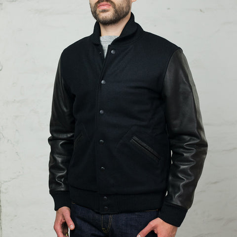 Varsity Jacket Black