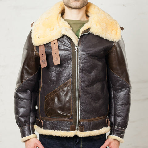 B-3 ELC Flight Jacket Seal Brown 