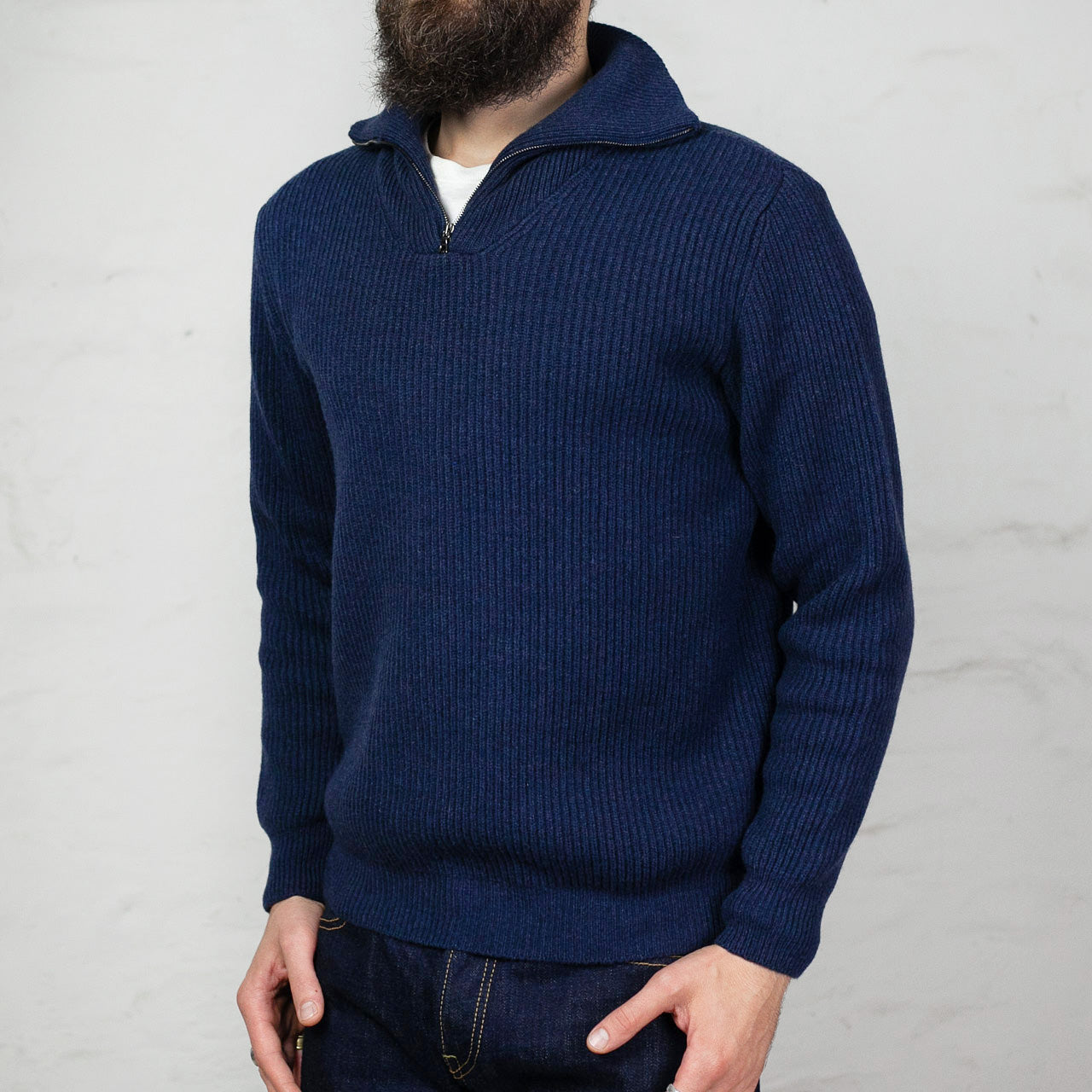 Merino Troyer Blau
