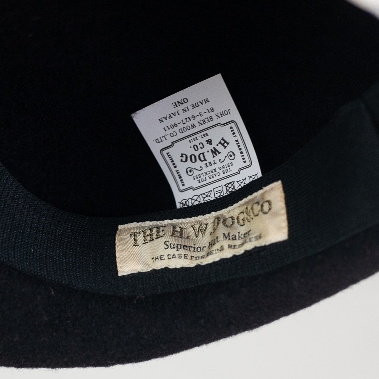 Basic Beret Schwarz