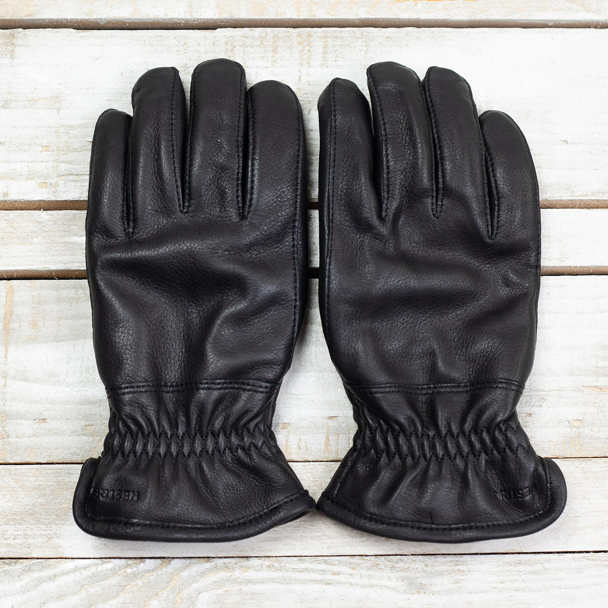 handschuhe schwarze witwe Deerskin Winter Handschuhe Schwarz