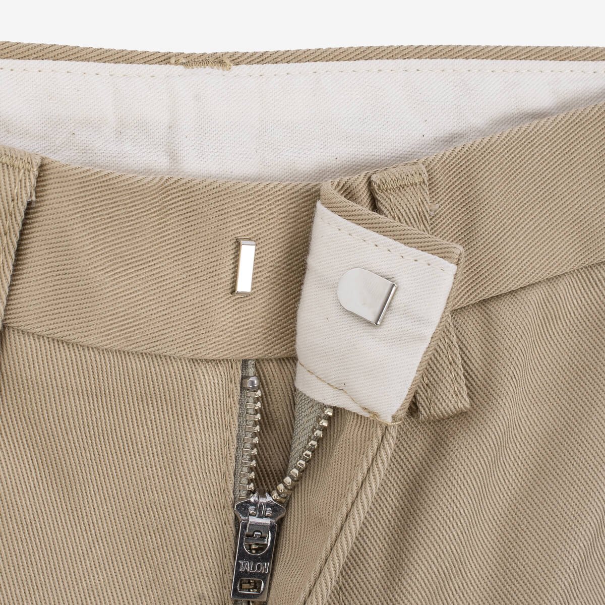 IH-730 12oz Heavy Cotton Regular Fit Chinos Khaki