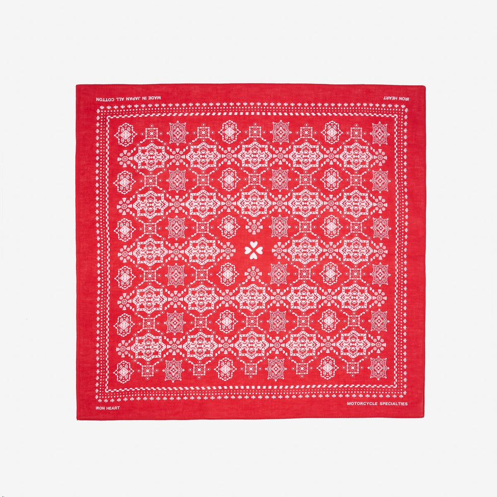 IHG-051-RED "Bell" Bandana Rot