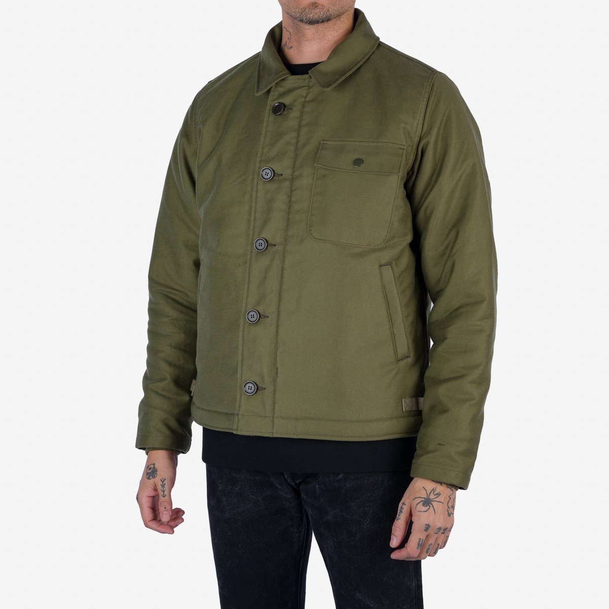 IHM-40 Whipcord A2 Deck Jacket Oliv