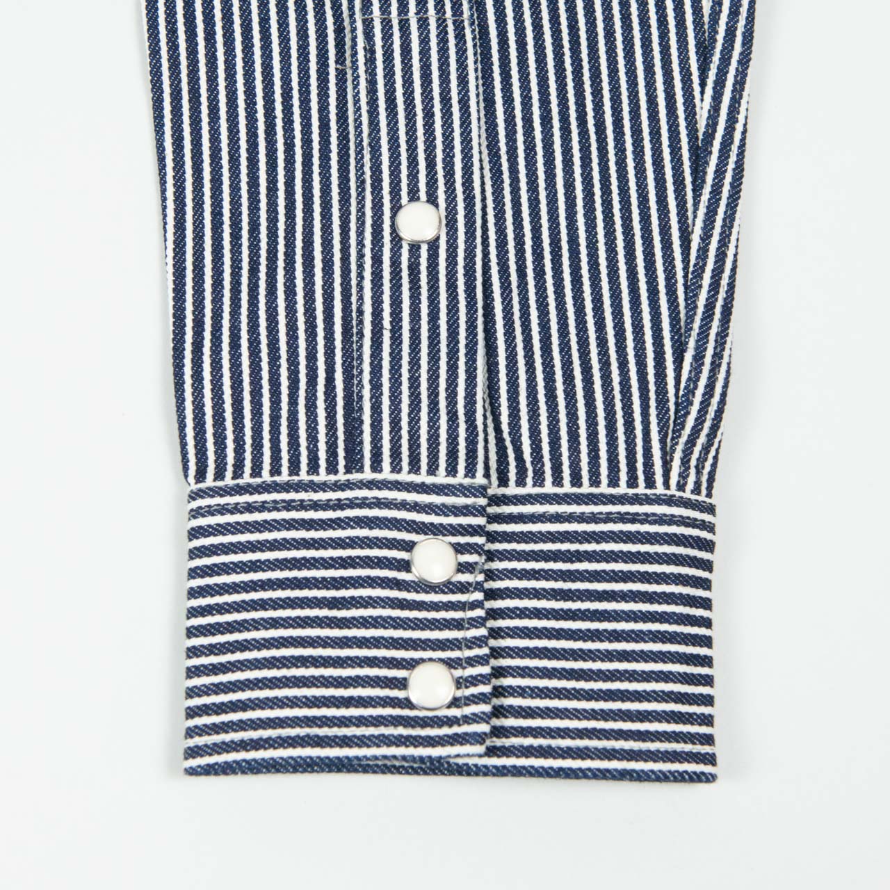 IHSH-07-IND Western Shirt Hickory Stripe