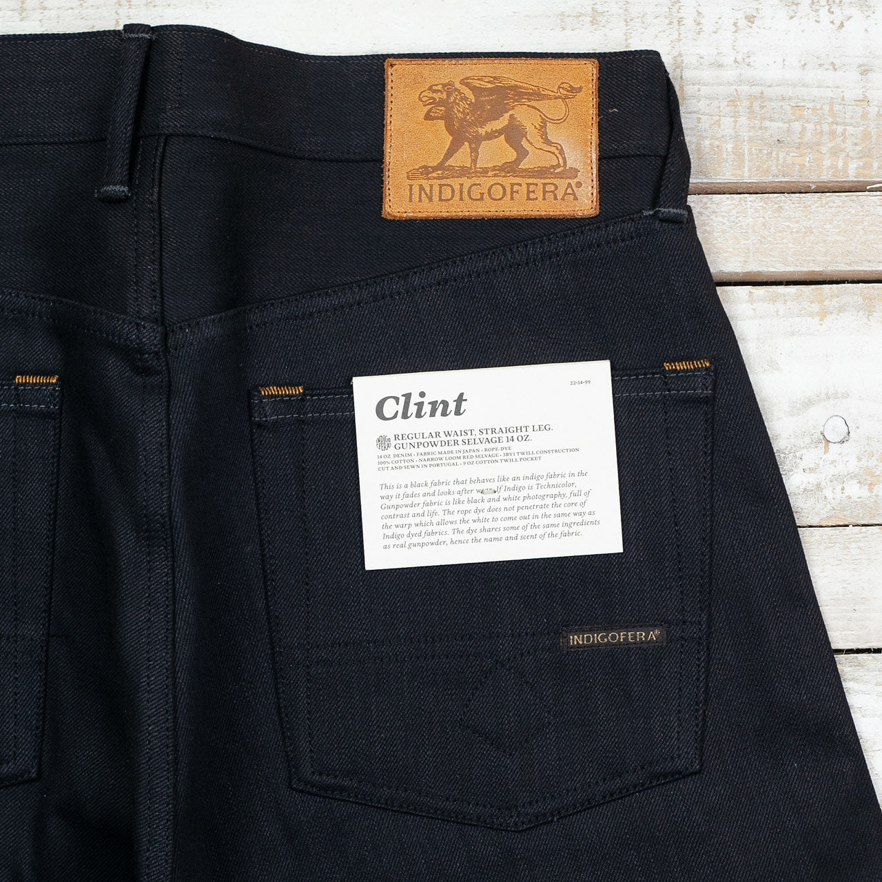 Clint 14oz Gunpowder Black Straight