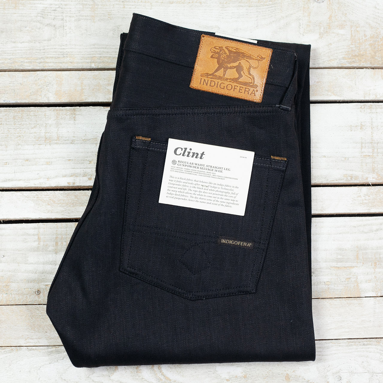 Clint 14oz Gunpowder Black Straight