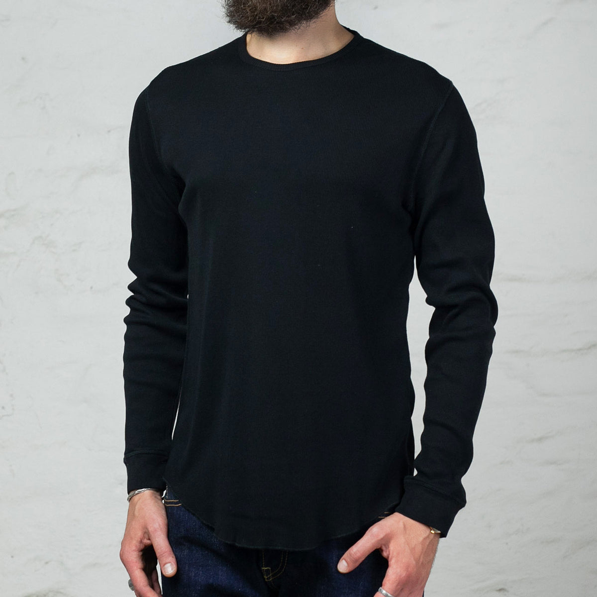 Indigofera Clyde Cotton Rip Schwarz