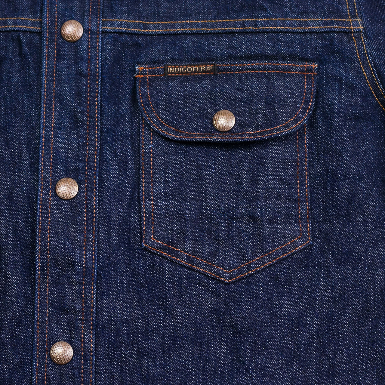 Fargo Trucker Jacket 18oz Shiroyama