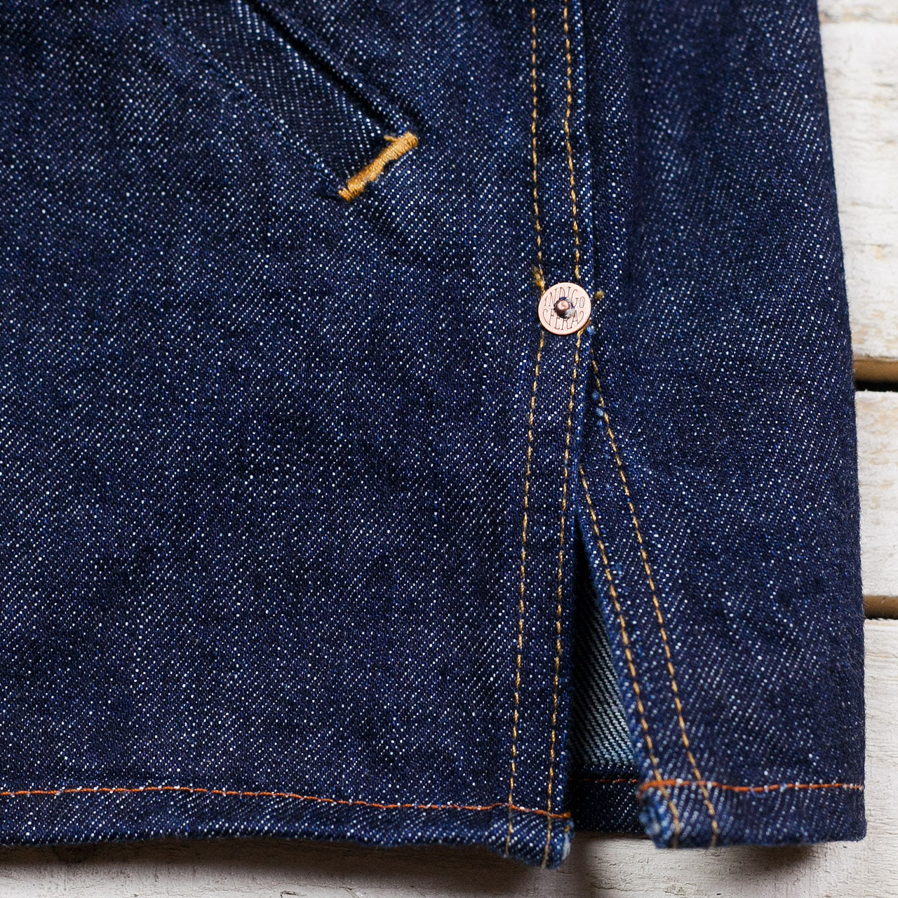Fargo Trucker Jacket 18oz Shiroyama