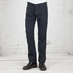 Swearengen Chino Hickory Stripe Black