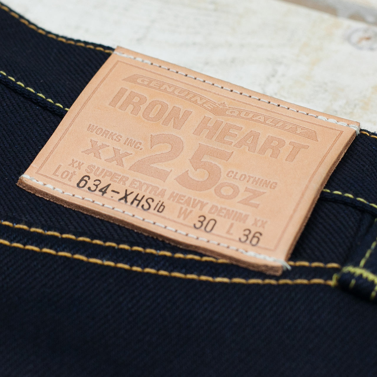 IH-634-XHSib 25oz Straight Cut Indigo/Black
