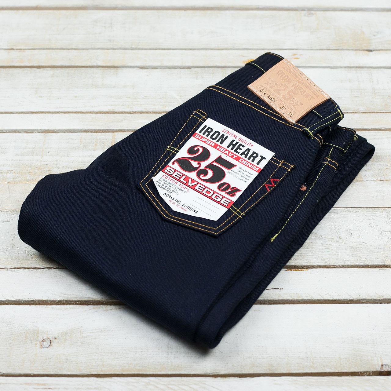IH-634-XHSib 25oz Straight Cut Indigo/Black