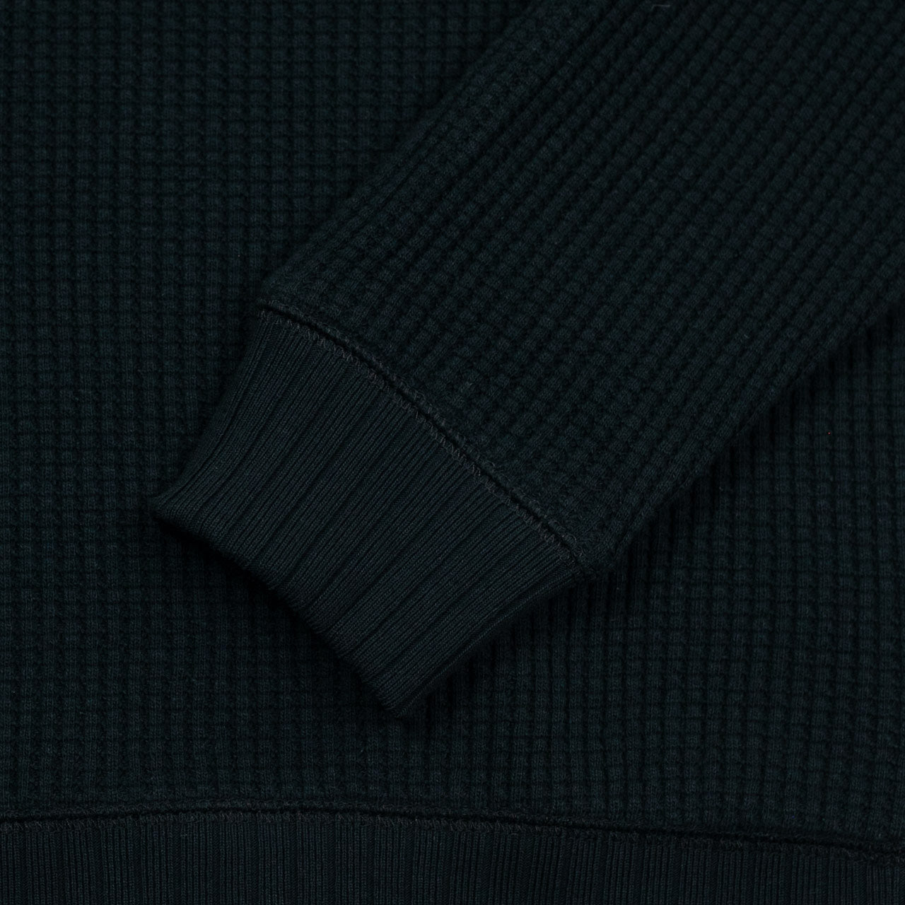 Jackman Waffle Mid-Neck Black