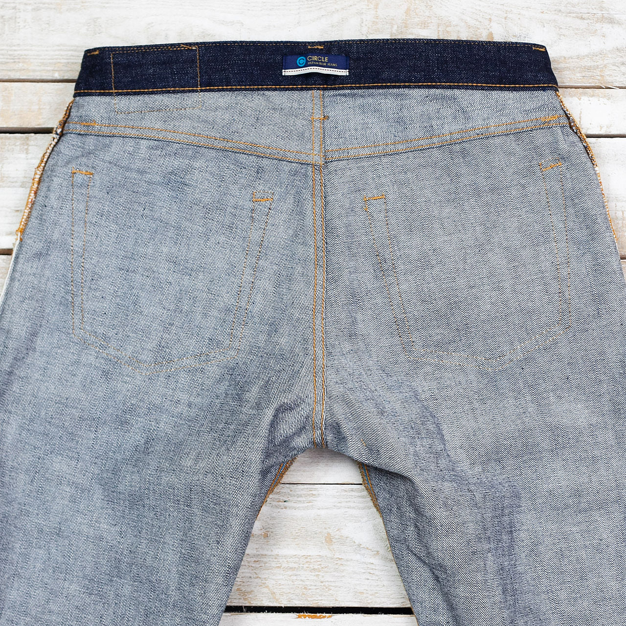 AMOMENTO Indigo Straight Denim | Denim | OEUVR – OEUVR