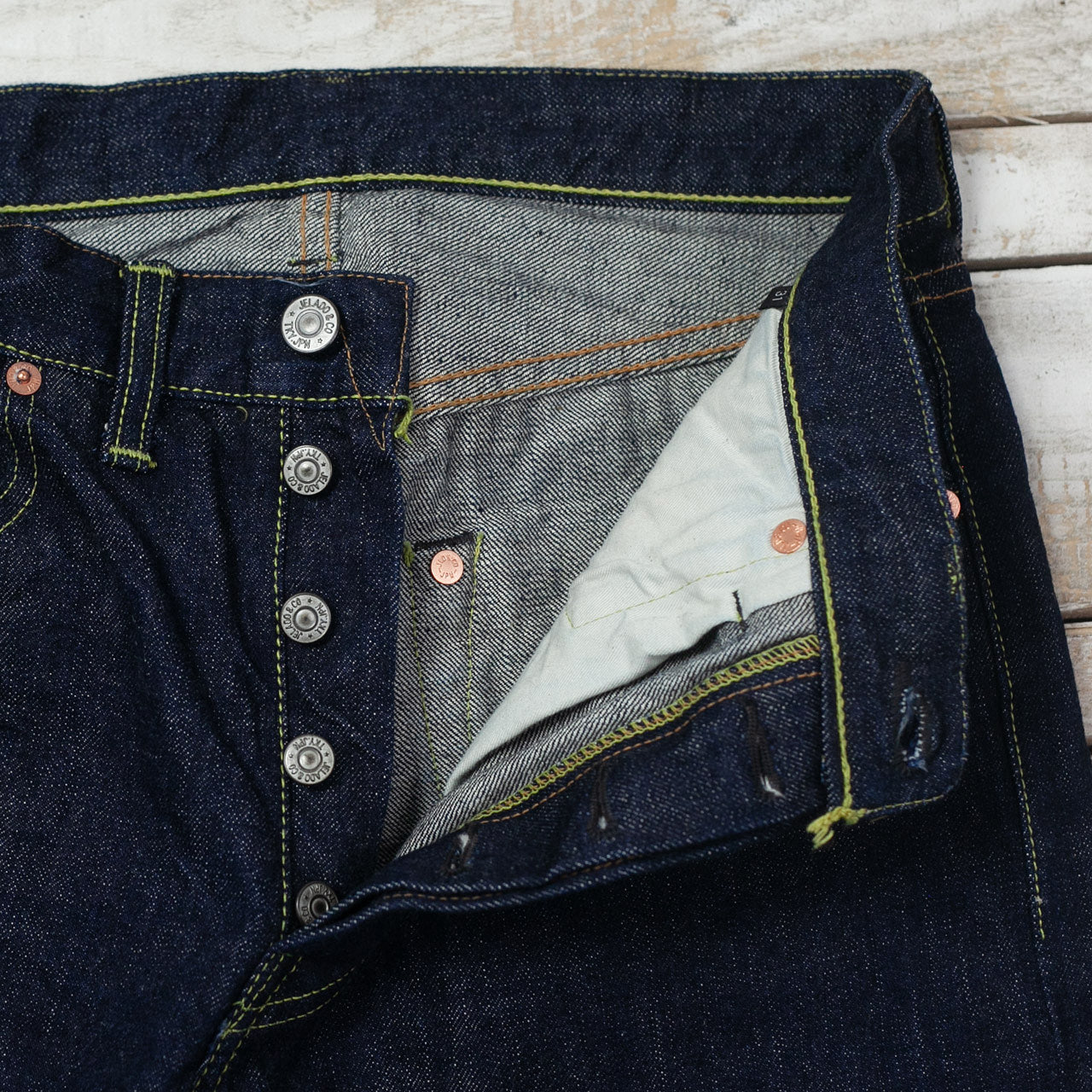Jelado Age of Longing 301EXX Denim Pants Indigo