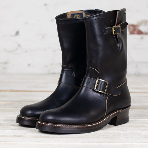LK-003 Engineer Boots Horween CXL Black