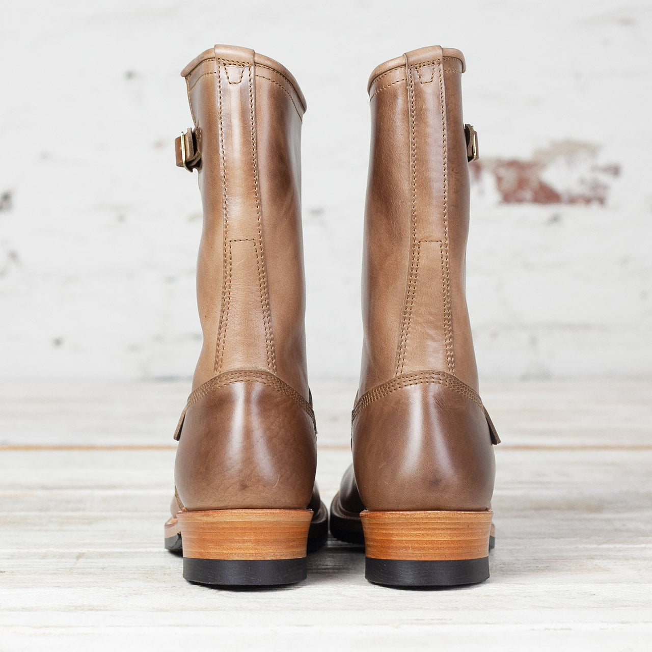 LK-003 Engineer Boots Horween CXL Natural
