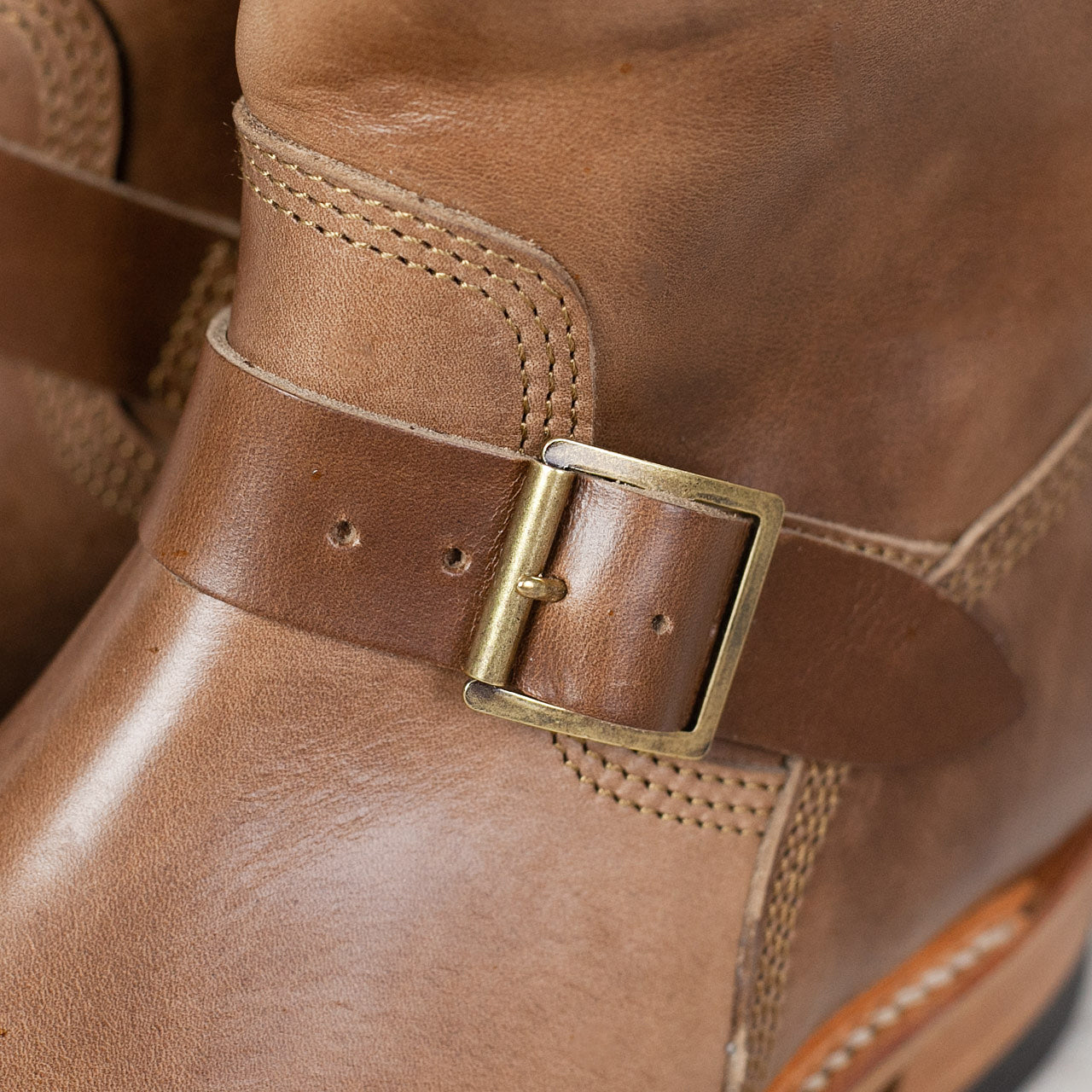 LK-003 Engineer Boots Horween CXL Natural