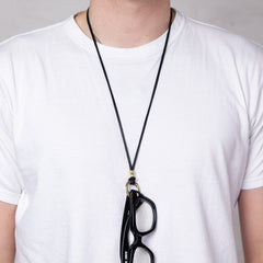 Kobashi X Burg & Schild Glass Fob Black 