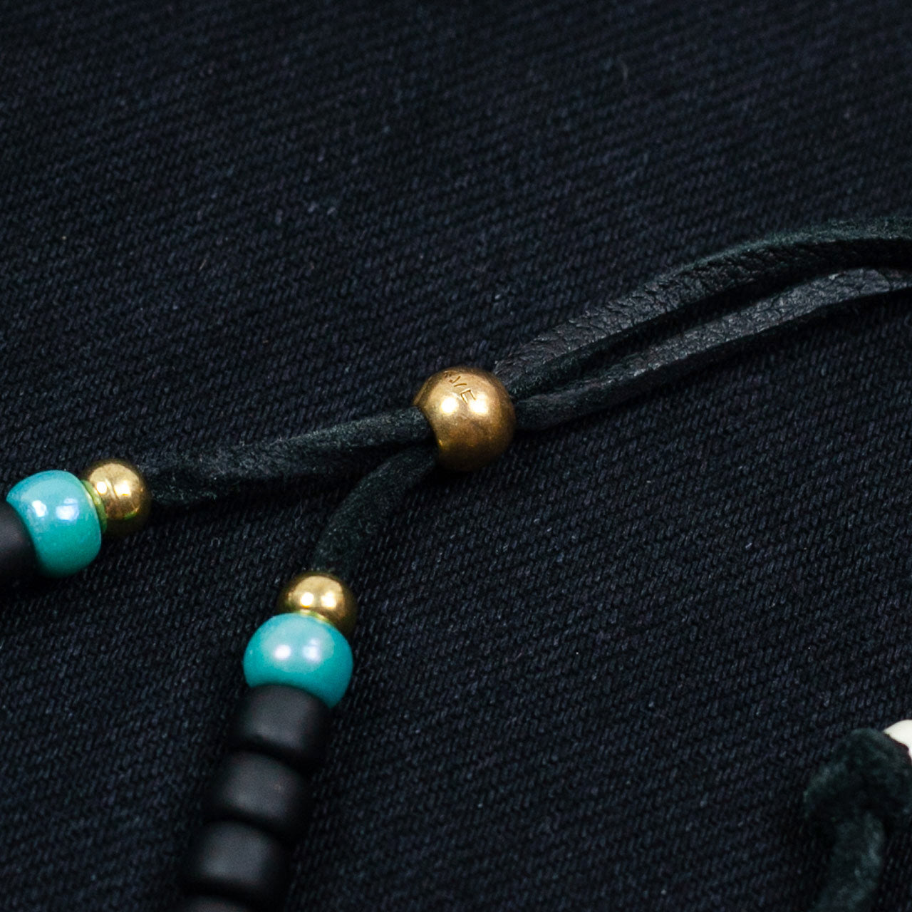 Traditional Beads Bracelet 7mm Schwarz