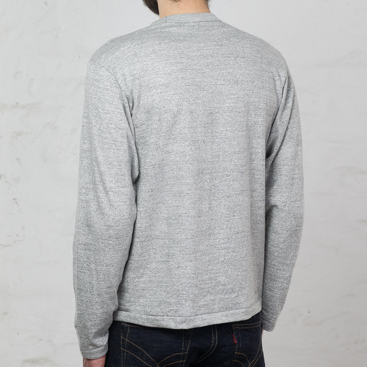 Lot 5906 Longsleeve Grau Meliert