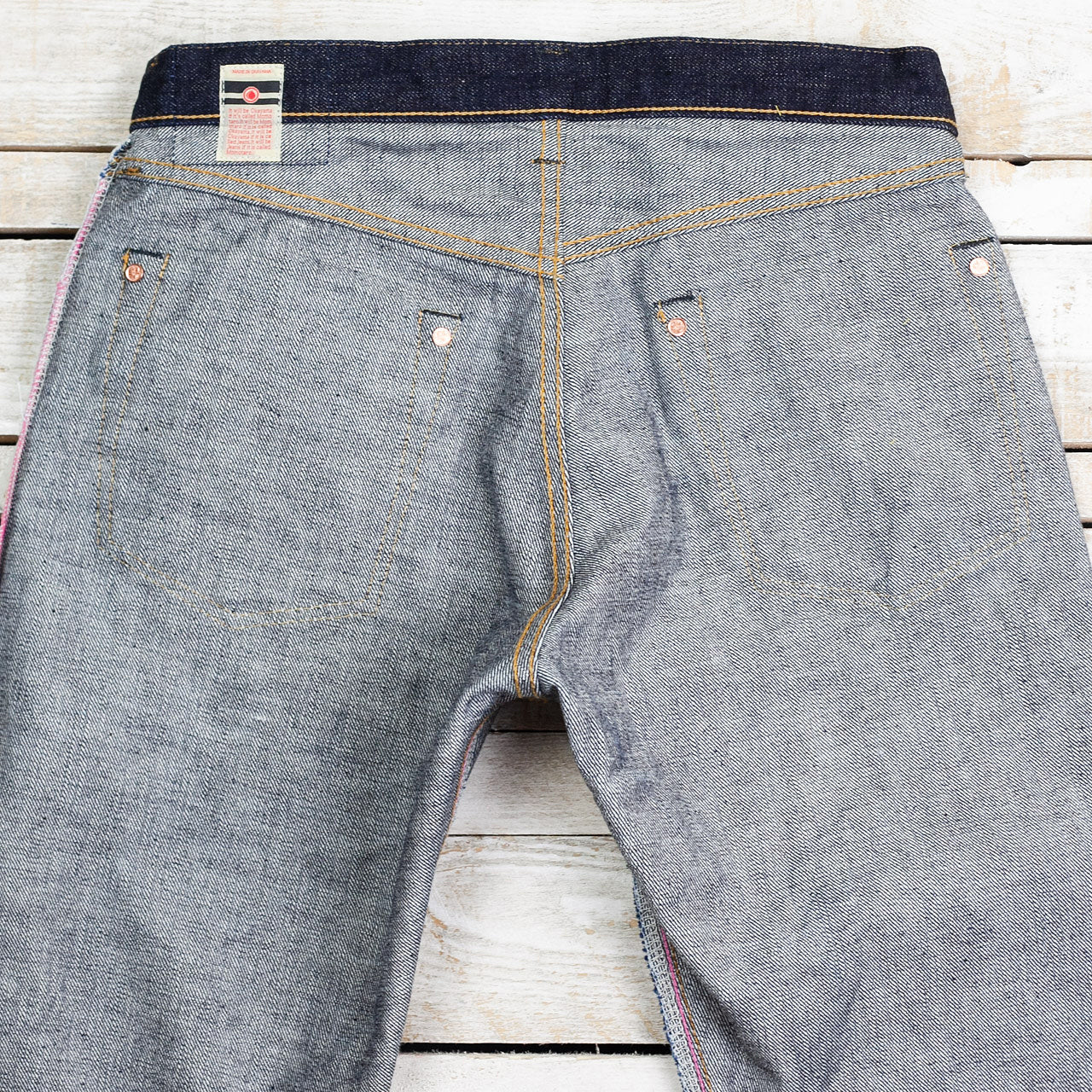 0605-SA 18oz Sashiko-GTB Natural Tapered
