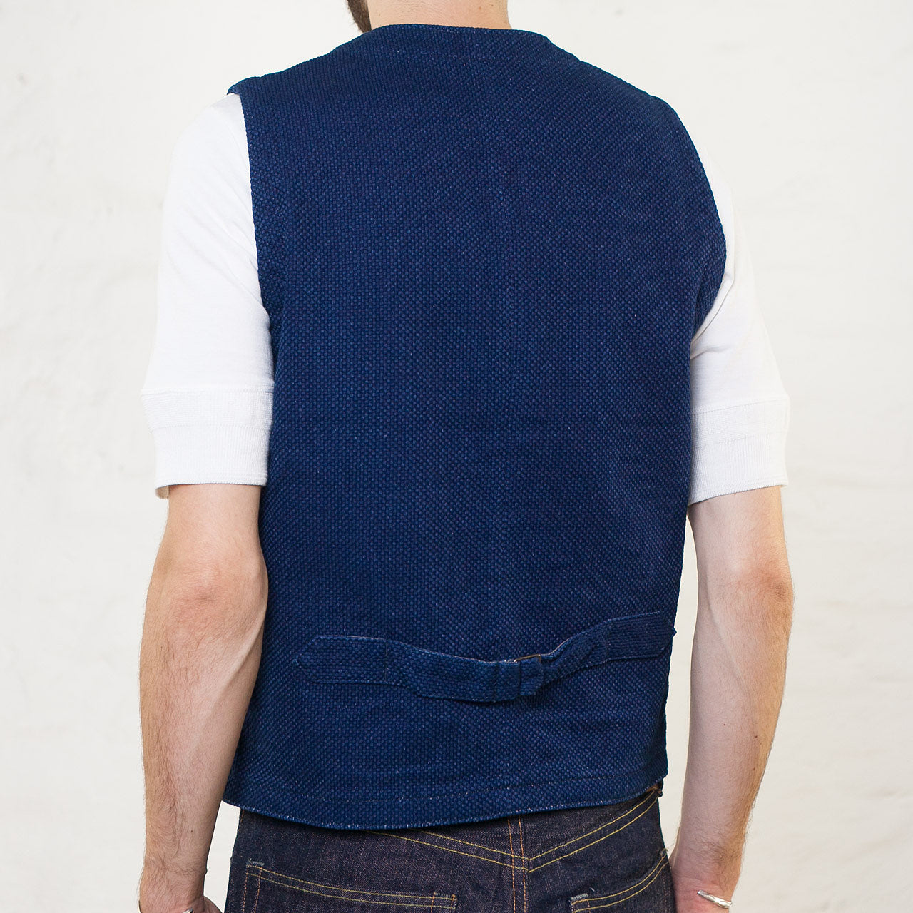 Momotaro Jeans Vest Indigo Size: 42 Made in Japan Used | eBay