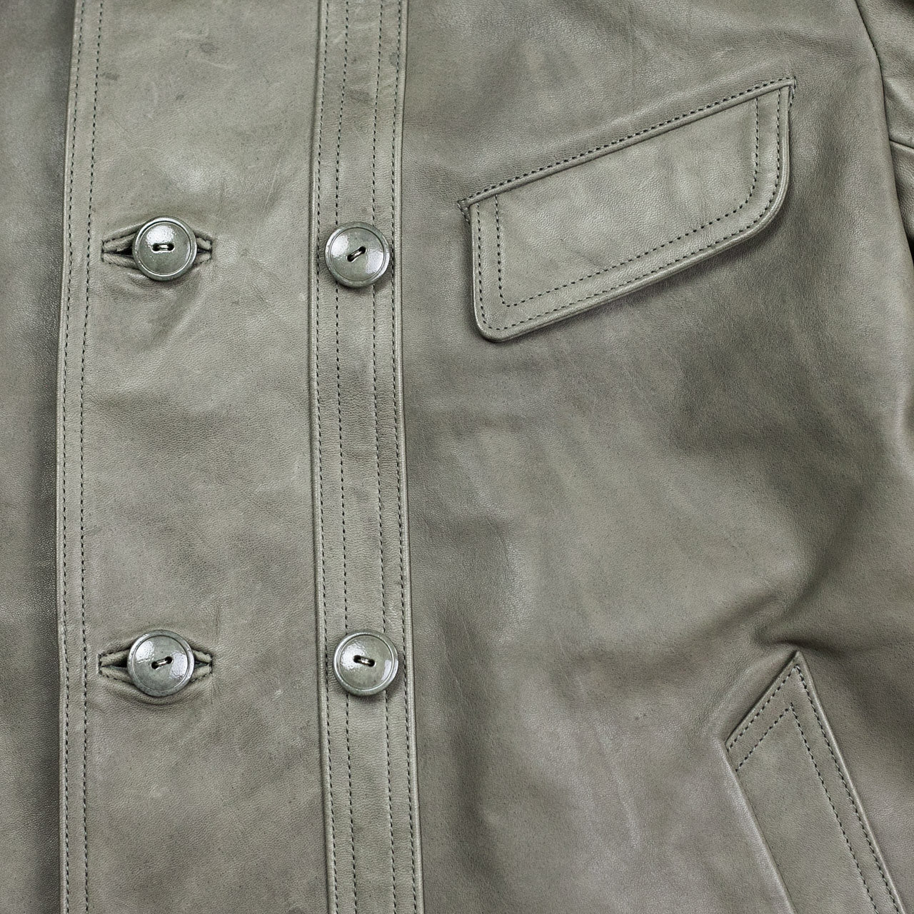 Corbusier Coat Pferdeleder Sage