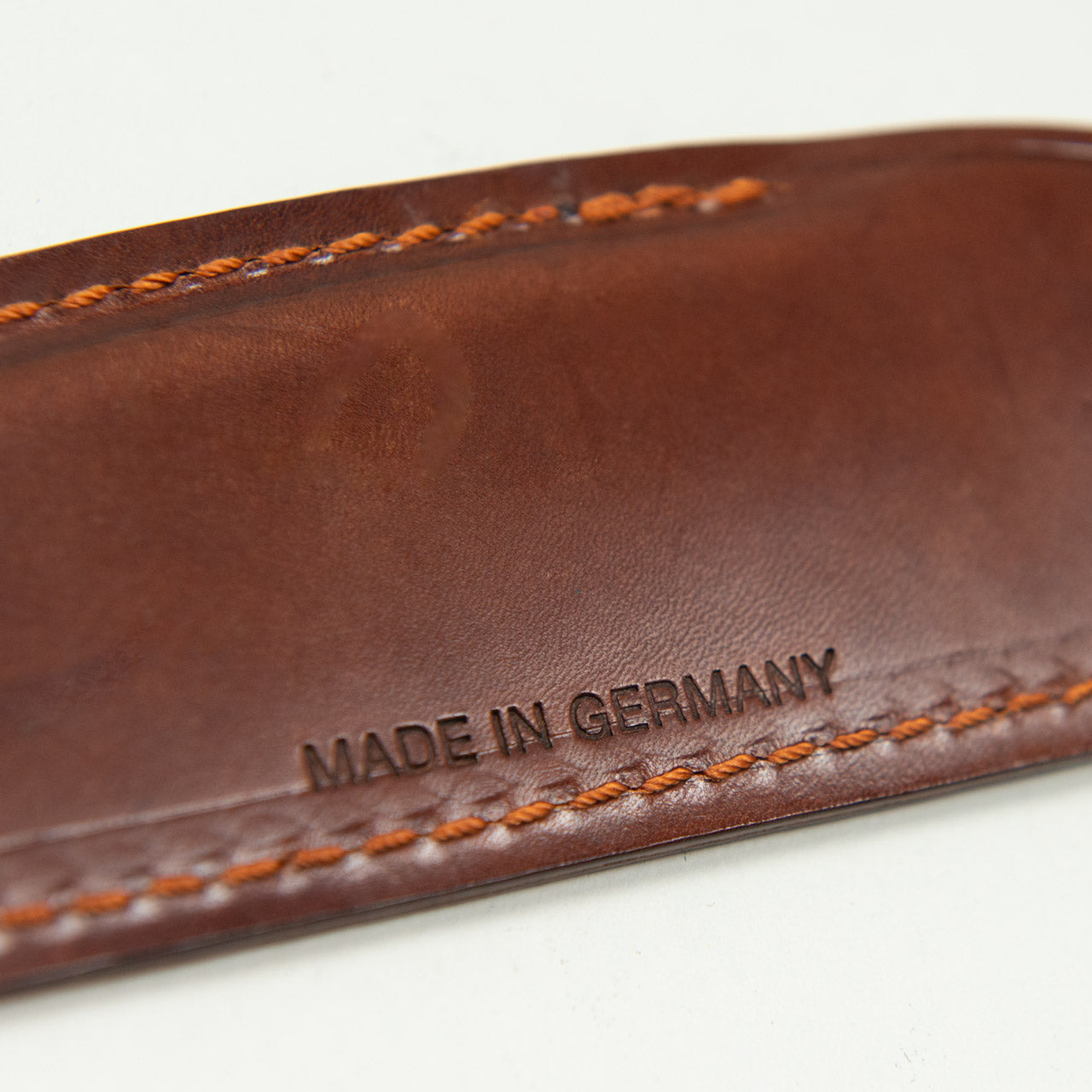Hornkamm mit Etui Braun
