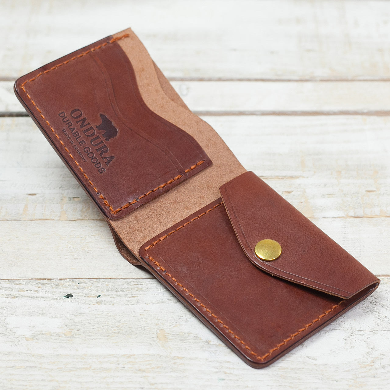 Bifold Geldbeutel Braun