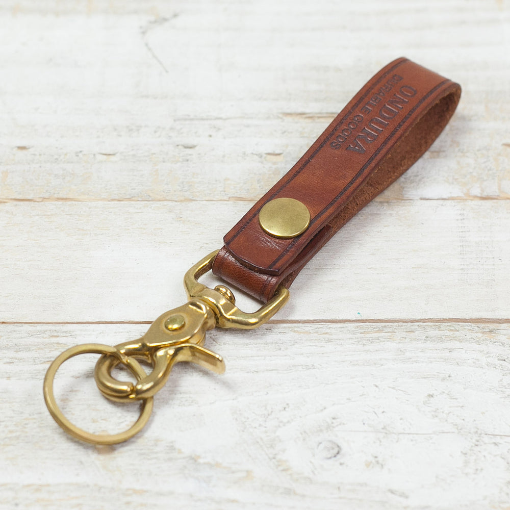 Porte-clés marron