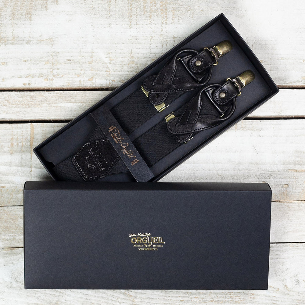 Suspenders Black
