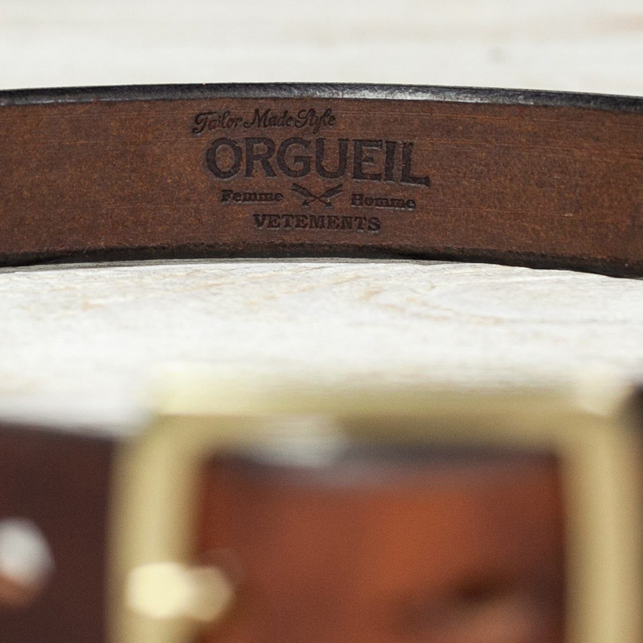 OR-7336 Gürtel "Wicket & Craig" Braun
